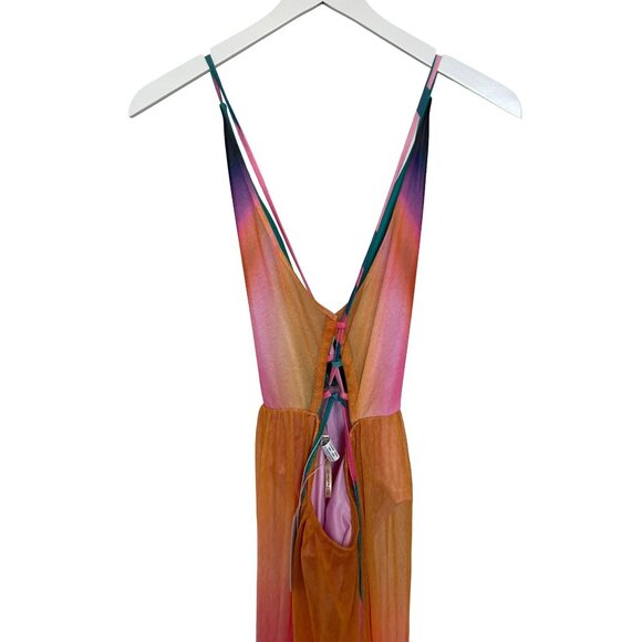 Agua Bendita Pacifico Cosmea Vini Ombré Maxi Dress - Picture 8 of 11